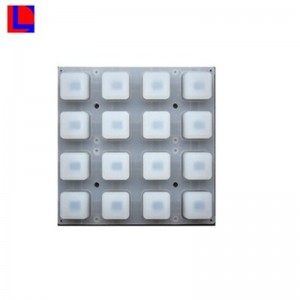 Tilpasset tilpasset billig og lang levetid silikongummi tastatur